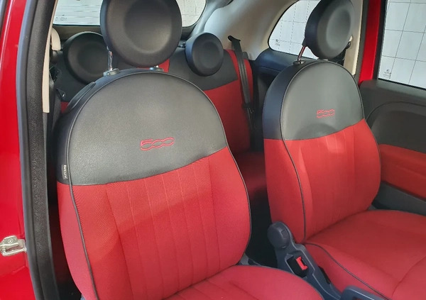 Fiat 500 cena 29999 przebieg: 117000, rok produkcji 2014 z Kamieńsk małe 742